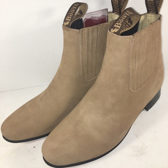 Men’s half boot Nubuck Suede Botin Charro - Picture 2 of 7